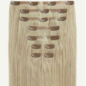 Luxy Seamless Sandy Blonde Balayage Clip-In Extensions (160g)